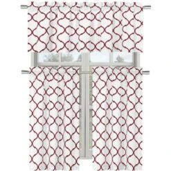 Kate Aurora Living Shabby Trellis 3 Piece Café Kitchen Curtain Tier And Valance Set -Home Decor Store GUEST 01dd75c4 7714 4bf0 be24 82dc4082fac2