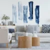 Brush Strokes Peel And Stick Giant Wall Decal Blue - RoomMates -Home Decor Store GUEST 02b73126 0296 42a7 a633 fd9d76a95a81