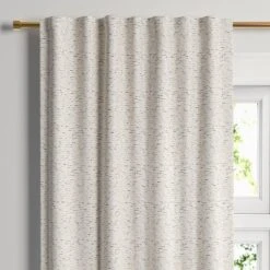 1pc Blackout Doral Window Curtain Panel Cream - Project 62™ -Home Decor Store GUEST 02f6177d 573e 4615 ae8f eb440121d54d