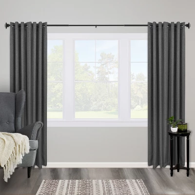 Kenney Mission 1" Premium Decorative Window Curtain Rod 4 Kenney Mission 1" Premium Decorative Window Curtain Rod - Image 2