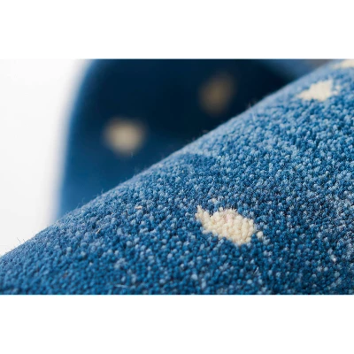 Woodland Antelope Hand Tufted Wool Area Rug Denim Blue - Erin Gates By Momeni 5 Woodland Antelope Hand Tufted Wool Area Rug Denim Blue - Erin Gates By Momeni - Image 3