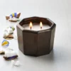 Octagonal Ceramic Cashmere & Suede Fall Jar Candle Metallic Bronze - Hearth & Hand™ With Magnolia -Home Decor Store GUEST 053ab807 ad47 4ecc 8486 b6c9d47b7ad9