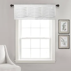 18"x52" Wave Texture Valance - Lush Décor -Home Decor Store GUEST 090b7841 8aaa 4349 945f 593764ac86a9