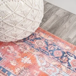 Maris Ornate Medallion Washable Area Rug - JONATHAN Y -Home Decor Store GUEST 09337189 498b 442f a657 6cd18f4de38b