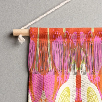 Sewzinski Love Doves Small Portrait 11" X 15 1/2" Fiber Wall Hanging - Society6 4 Sewzinski Love Doves Small Portrait 11" X 15 1/2" Fiber Wall Hanging - Society6 - Image 2