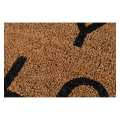 1'6"x2'6" 'You Look Good' Woven Door Mat Natural/Black - Novogratz By Momeni 4 1'6"x2'6" 'You Look Good' Woven Door Mat Natural/Black - Novogratz By Momeni - Image 2
