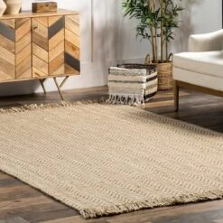 Hand Woven Don Jute With Fringe Rug - NuLOOM -Home Decor Store GUEST 0bfceb32 4675 402f 9ce7 b60533a3a914