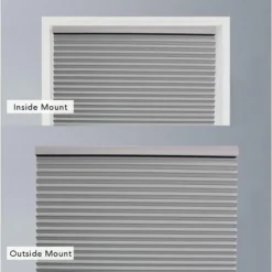 Linen Avenue Cordless Blackout Cellular Shade, Platinum