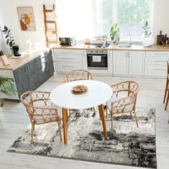 Luxe Weavers Distressed Abstract Area Rug, Non-Shedding Carpet -Home Decor Store GUEST 12b0e13a e72e 42a5 9bb9 d31199139688