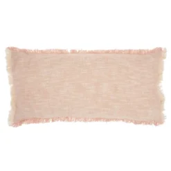 14"x30" Life Styles Woven Fringe Lumbar Throw Pillow - Mina Victory -Home Decor Store GUEST 136a852e c5e5 48a0 86f5 9a3defee6437