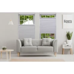 Linen Avenue Cordless Top Down Bottom Up Blackout Cellular Shade, White -Home Decor Store GUEST 136be013 775a 416c bae2 35a24aa29b1a