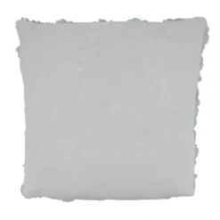 Saro Lifestyle Rose Wedding Cake Throw Pillow With Down Filling, Mint, 17" X 17"