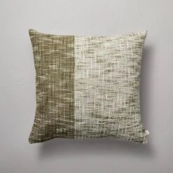 18"x18" Vertical Color Block Square Throw Pillow - Hearth & Hand™ With Magnolia -Home Decor Store GUEST 16ced70f fa14 47c7 bf20 e0d0c763d32d