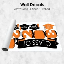 Big Dot Of Happiness Orange Class Of 2023 Graduation Party Wall Decals Set Of 20 -Home Decor Store GUEST 19099546 cbd6 4d62 836b ad9c5b775228