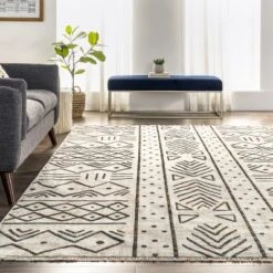 NuLOOM Kendra Bohemian Panel Fringe Area Rug -Home Decor Store GUEST 1919051c f570 488c 9b88 0eb8afab515f