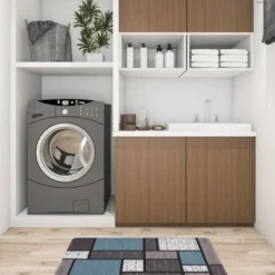 World Rug Gallery Contemporary Modern Boxes Anti Fatigue Standing Mat -Home Decor Store GUEST 1be429db 8a9a 4040 ac75 27a5162ad253