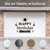 Big Dot Of Happiness Adult Happy Birthday - Gold - Peel And Stick Birthday Party Decoration - Wall Decals Backdrop -Home Decor Store GUEST 1c80892d 406c 4c5c ad11 425c01d011d9