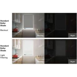 Linen Avenue Cordless Blackout Roller Shade, Beige And Taupe -Home Decor Store GUEST 1d007aff 4b68 47ab b2d4 3e2b0a4da4d7 1