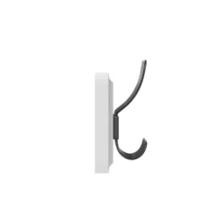 Flash Furniture Daly Wall Mounted 34 Inch Solid White Pine Wood Storage Rack With 7 Hooks For Entryway, Kitchen, Bathroom -Home Decor Store GUEST 2035cf84 561a 4953 901c baf8816acc07