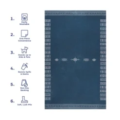 NuLOOM Arina Bohemian Machine Washable Area Rug 19 NuLOOM Arina Bohemian Machine Washable Area Rug -Home Decor Store GUEST 22023266 c36d 4b14 843e 334881c389a6