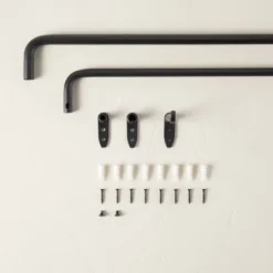 French Return Curtain Rod Matte Black - Hearth & Hand™ With Magnolia -Home Decor Store GUEST 222d72d9 a14d 44cc 9a47 af5b627255f7