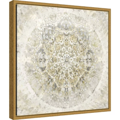 16" X 16" Tapestry Neutral By Molly Kearns Framed Canvas Wall Art - Amanti Art 3 16" X 16" Tapestry Neutral By Molly Kearns Framed Canvas Wall Art - Amanti Art