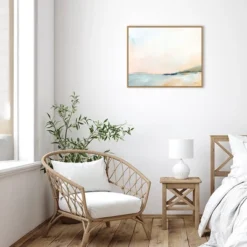 28" X 23" Open Sky Over Water By Sue Schlabach Framed Canvas Wall Art Print - Amanti Art -Home Decor Store GUEST 227f18b0 bcbd 403a b68d e6cfccca69e4