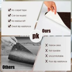 Costway 15 PCS Slip-resistant Stair Mats 30'' X 8'' Non-Slip Stair Treads Carpet -Home Decor Store GUEST 23184261 cb3f 4d92 a10a f412c74227ba