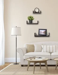 Display Floating Wooden Shelves With Espresso Finish - Set Of 3 Wall Decoration Shelves - Homeitusa -Home Decor Store GUEST 2360cd7b 12a2 4db0 917d 92711a5df846