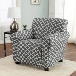 Great Bay Home Stretch Printed Washable Chair Slipcover -Home Decor Store GUEST 24840895 615f 4c69 af41 ebe88ee0e011
