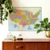 Dry Erase US Map Peel And Stick Giant Wall Decal - RoomMates -Home Decor Store GUEST 2529e198 48f4 46e8 be26 e32811ee4868