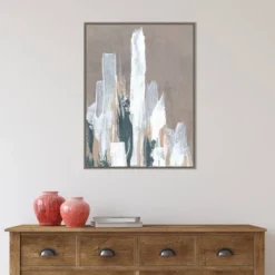 22" X 30" Shape Of Form II By JL Design Framed Canvas Wall Art Gray Wash - Amanti Art -Home Decor Store GUEST 25b783d3 19fc 4b68 bdb7 d559d59a76f0