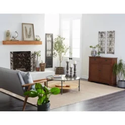 Traditional Metal Scroll Distressed Door Inspired Ornamental Wall Decor With Metal Wire Details Brown - Olivia & May -Home Decor Store GUEST 271e5510 e7a2 4bd5 bdd8 91ebd872427d