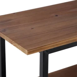 Industrial Metal Wall Shelf Set Of 2 Brown - Olivia & May 9 Industrial Metal Wall Shelf Set Of 2 Brown - Olivia & May -Home Decor Store GUEST 27a839d0 4608 47a7 9050 0b492d69ee62