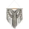 Cotton Macrame Intricately Weaved Wall Decor With Beaded Fringe Tassels - Olivia & May -Home Decor Store GUEST 285c49d7 9f7c 4e22 8791 1913cdfbe20e