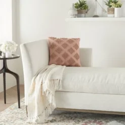 18"x18" Life Styles Woven Diamonds Square Throw Pillow - Mina Victory -Home Decor Store GUEST 288f5a92 3290 4f88 9533 9e76a4bec957