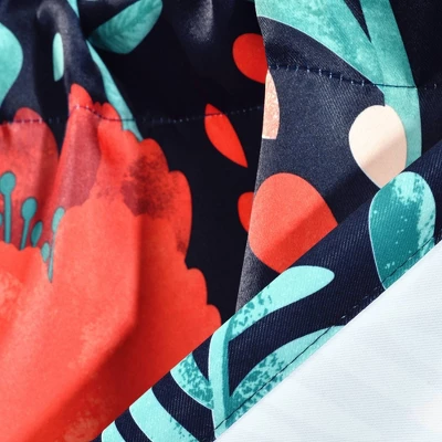 52"x18" Light Filtering Poppy Garden Window Valance - Lush Décor 6 52"x18" Light Filtering Poppy Garden Window Valance - Lush Décor - Image 4