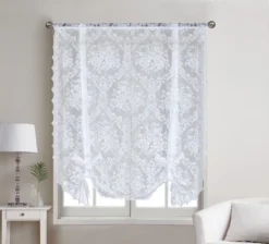 Kate Aurora Country Farmhouse Shabby Chic Floral Lace Tie Up Single Curtain Shade -Home Decor Store GUEST 29436947 2ca5 43fe a1ec 558fc4c9b756