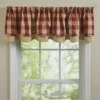 Park Designs Buffalo Check Lined Layered Garnet Valance 72" 2 Park Designs Buffalo Check Lined Layered Garnet Valance 72" -Home Decor Store GUEST 2a664b81 c692 4876 ba3b ad2c9b60037b