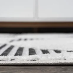 Jazz High-Low Pile Art Deco Geometric Indoor/Outdoor Area Rug - JONATHAN Y -Home Decor Store GUEST 2aef9846 83e8 46c9 9c50 d0bcc965d15f