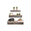 Metal & Wood Shelves - Set Of 3 - Storied Home -Home Decor Store GUEST 30ea653e 4c0f 4d85 8c9c d7c7b8fe4d0d