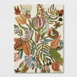 Floral Wool Tufted Area Rug Pink/White - Opalhouse™ -Home Decor Store GUEST 31188344 1764 41c8 b8db cf880ff73088