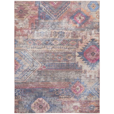 Nicole Curtis Machine Washable Distressed Southwestern Indoor Rug 15 Nicole Curtis Machine Washable Distressed Southwestern Indoor Rug - Image 13