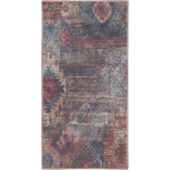 Nicole Curtis Machine Washable Distressed Southwestern Indoor Rug 27 Nicole Curtis Machine Washable Distressed Southwestern Indoor Rug -Home Decor Store GUEST 32107be6 c56f 4362 87e2 a49988bcf50f