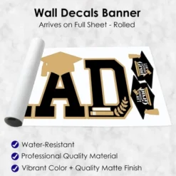 Big Dot Of Happiness Law School Graduation Party Decor - Vinyl Wall Decals - Grad -Home Decor Store GUEST 34e948af 1c66 4e4e 9e5d c72a5a0da2ee