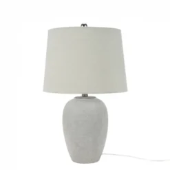 23" Farmhouse Ceramic Urn Pot Table Lamp - Nourison 23 23" Farmhouse Ceramic Urn Pot Table Lamp - Nourison -Home Decor Store GUEST 34f96e4a 7310 45ab 8894 4bc3ad1fae78