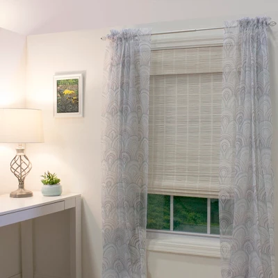 Radiance Bayshore 30-in Cordless White Roman Shade 3 Radiance Bayshore 30-in Cordless White Roman Shade