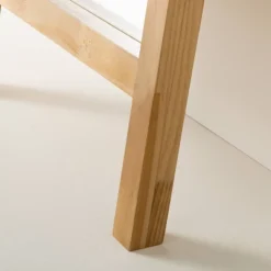 71" Standing Wood Framed Mirror Natural - Hearth & Hand™ With Magnolia 8 71" Standing Wood Framed Mirror Natural - Hearth & Hand™ With Magnolia -Home Decor Store GUEST 35db195e 7987 4933 82c1 b2b22975adb3