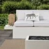 Mina Victory Outdoor Raised Print Leopard Lumbar Throw Pillow -Home Decor Store GUEST 3721d2c8 6258 499a 9f79 964cd3a87410