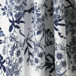 2pk 52"x95" Light Filtering Botanical Garden Curtain Panels Navy - Lush Décor 8 2pk 52"x95" Light Filtering Botanical Garden Curtain Panels Navy - Lush Décor -Home Decor Store GUEST 3769b2b8 3645 4841 8e21 6578239fe59e